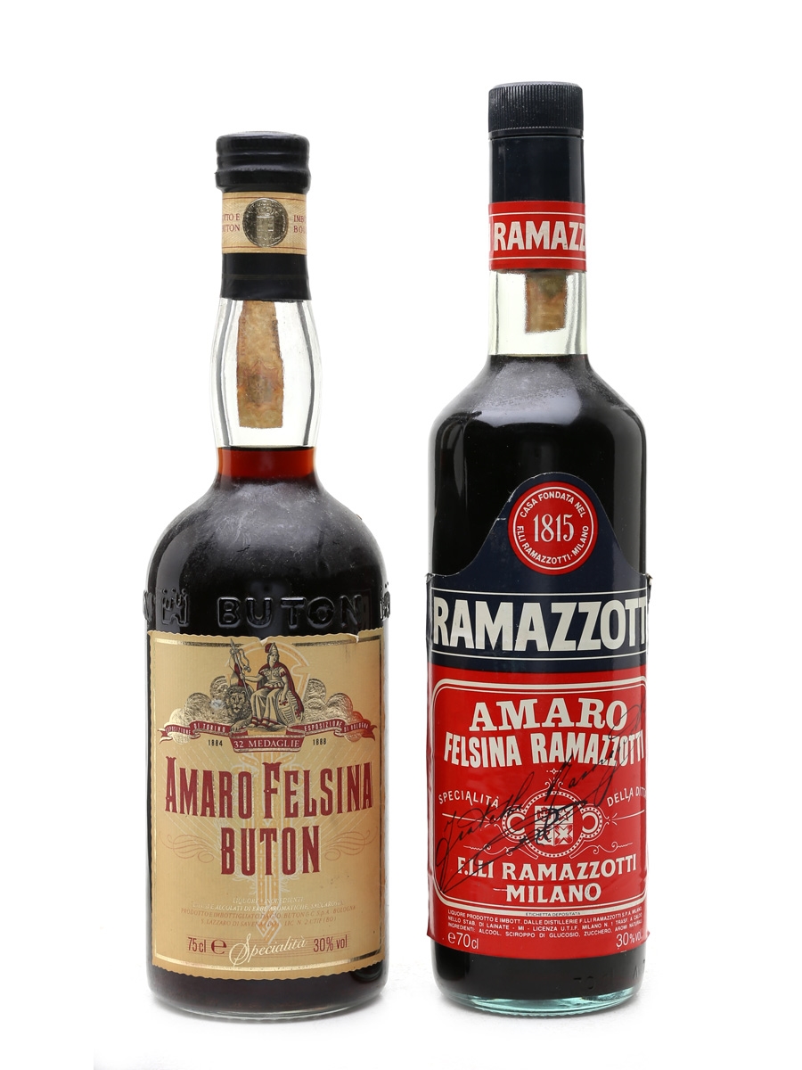 Buton & Ramazzotti - Amaro - Liqueurs Buy/Sell Felsina 46174 Lot Online Liqueur