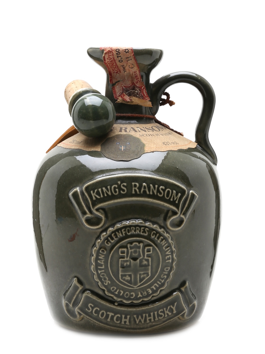 King's Ransom 12 Year Old Ceramic Decanter - Lot 45957 - Buy/Sell