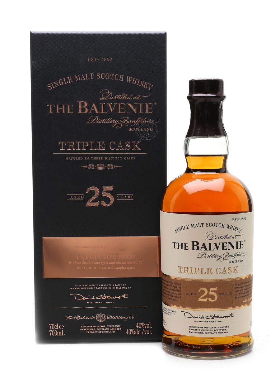 Balvenie 25 Year Old Triple Cask 70cl / 40%