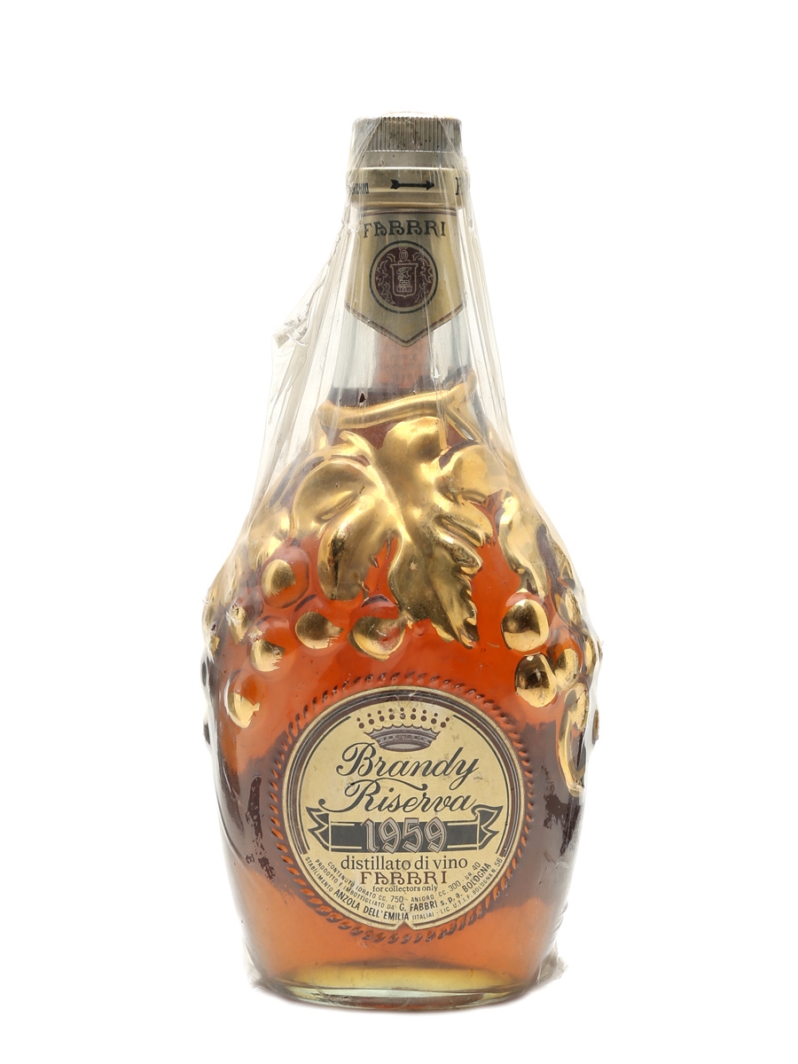 Fabbri Brandy Riserva 1959 Bottled 1973 75cl / 40%