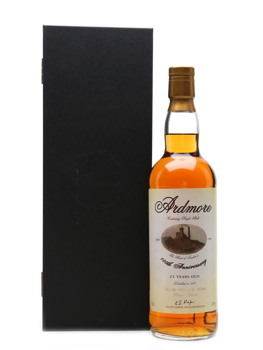 Ardmore 1977 100th Anniversary 21 Year Old 70cl / 43%