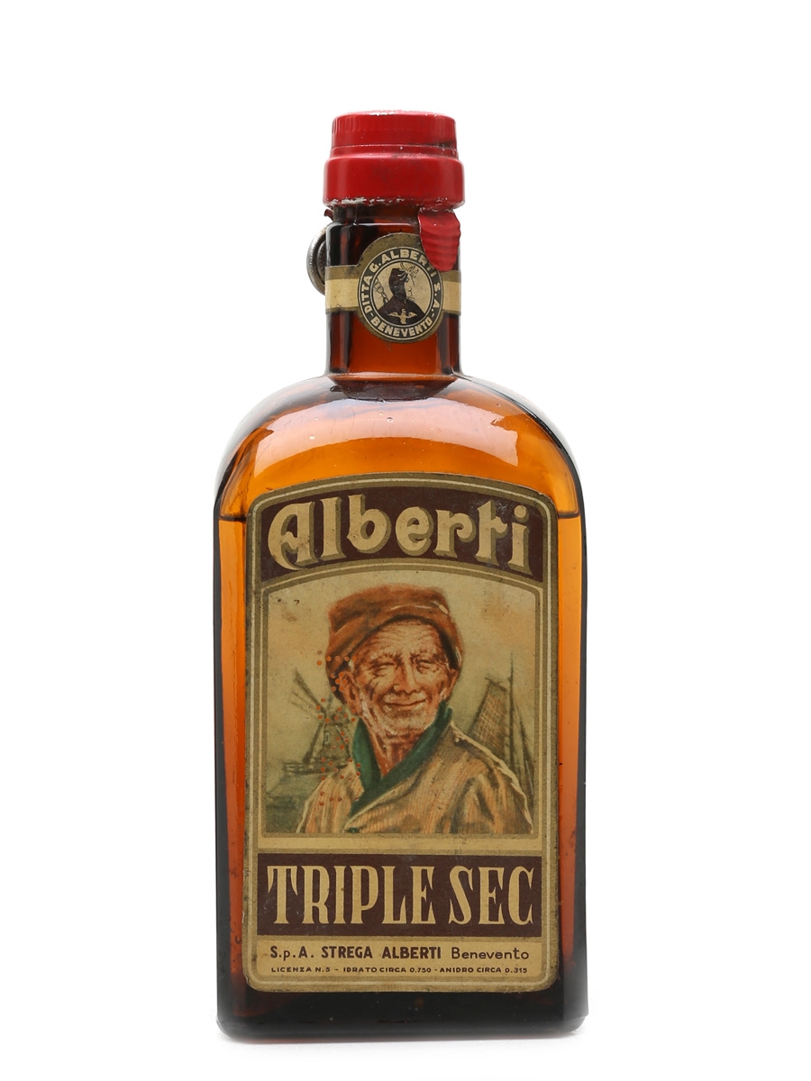 Alberti Triple Sec Bottled 1950s 75cl