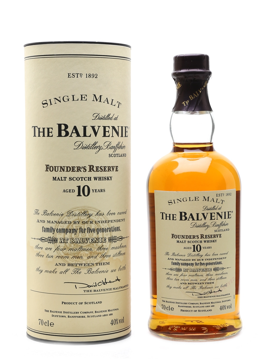 Balvenie 10 Year Old Founder's Reserve 70cl / 40%