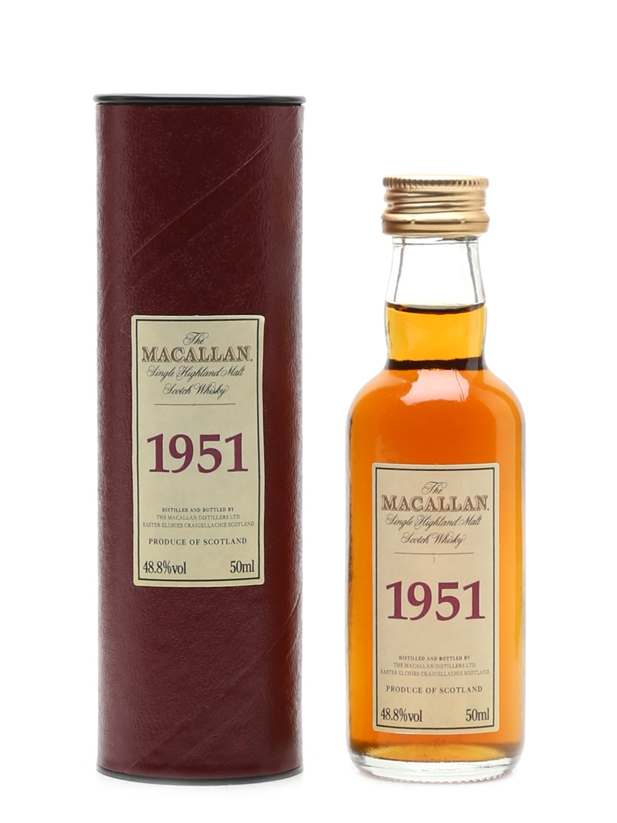 Macallan 1951 Fine & Rare 5cl / 48.8%