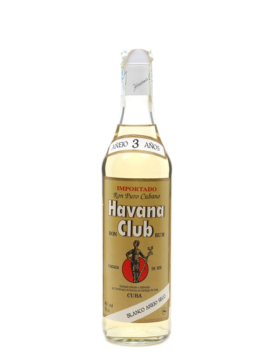 Havana Club Blanco Anejo Seco 3 Year Old Bottled 1990s 70cl / 40%
