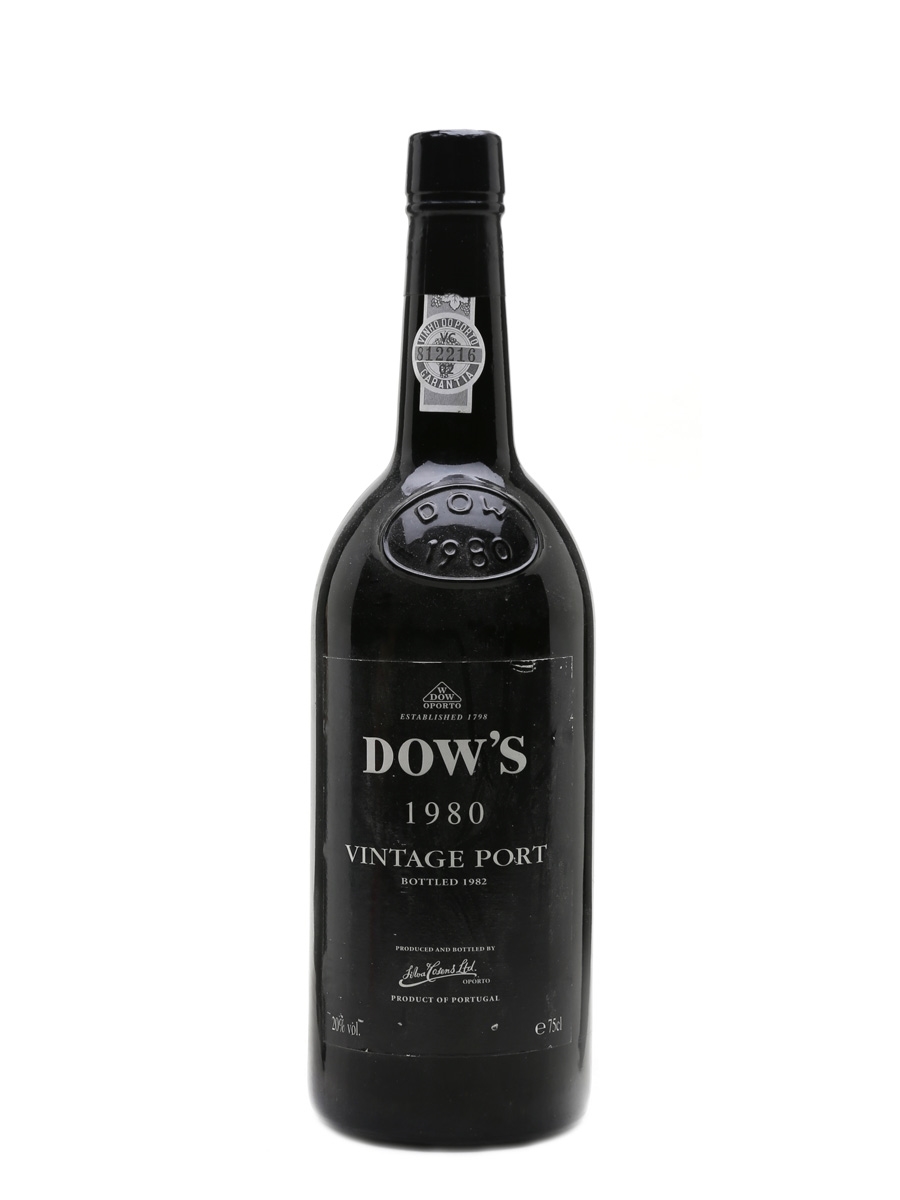 Dow's 1980 Vintage Port Bottled 1982 75cl / 20%