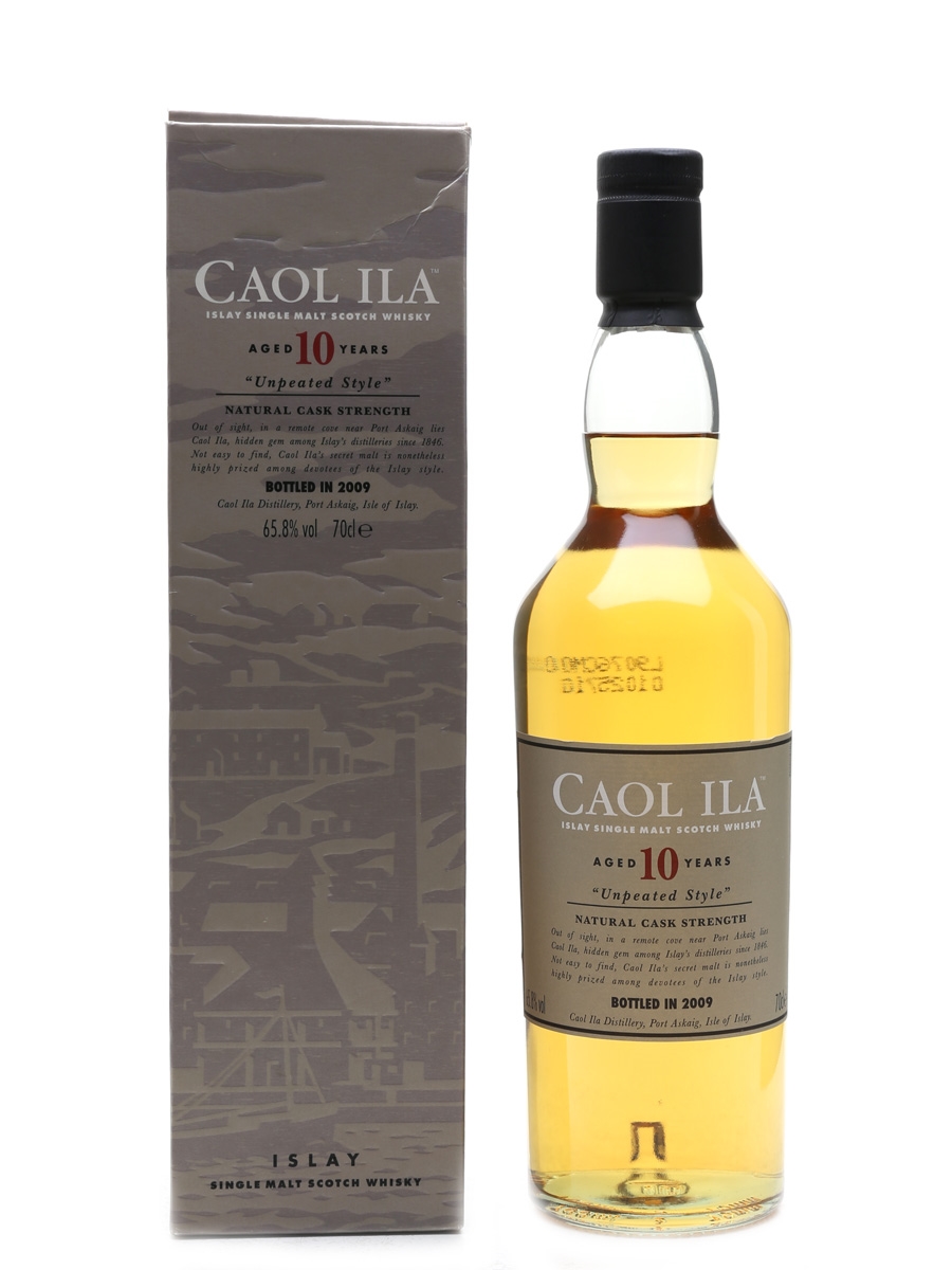 Caol Ila 10 Year Old Bottled 2009 - Unpeated Style 70cl / 65.8%