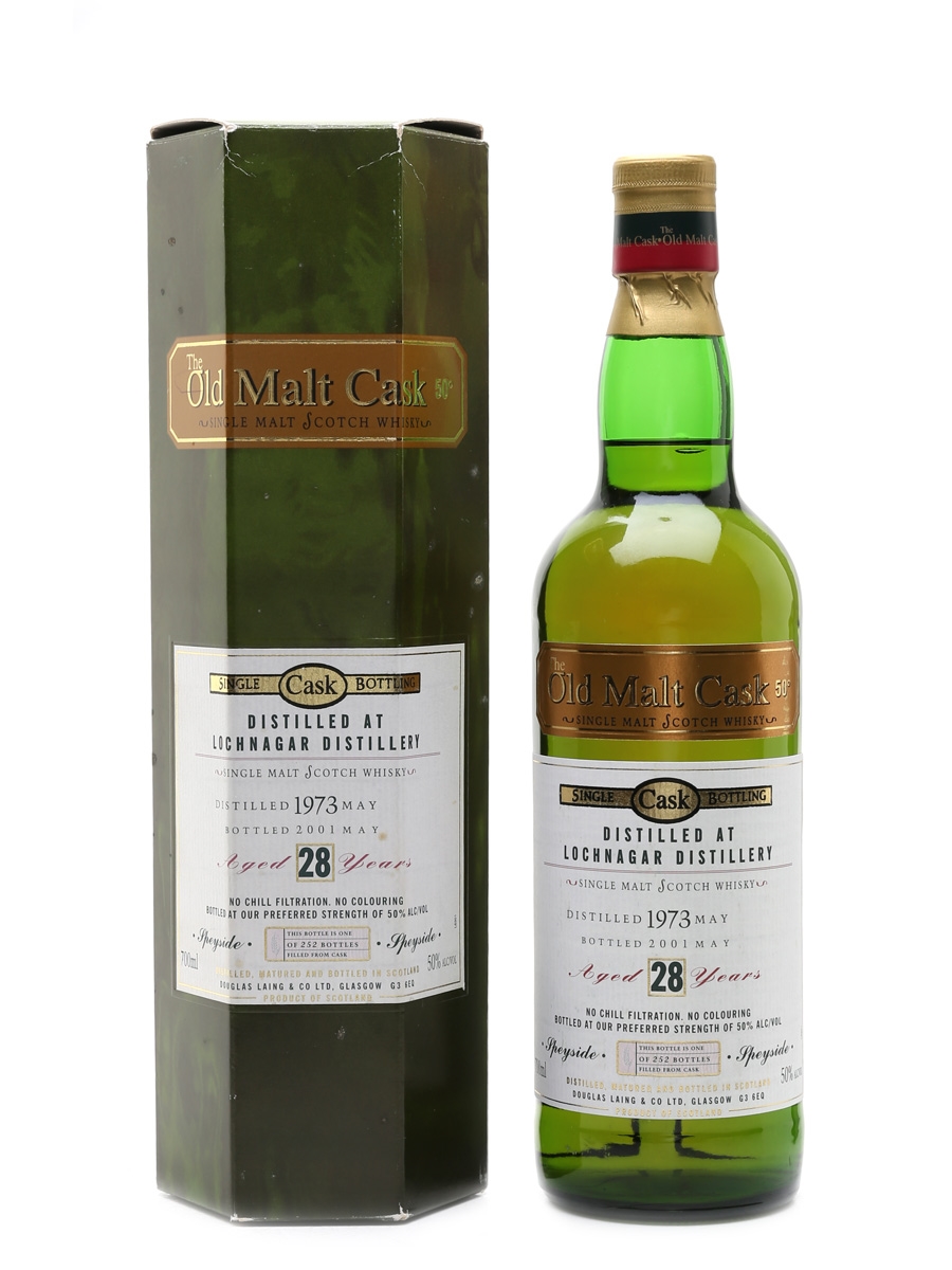 Lochnagar 1973 28 Year Old The Old Malt Cask Bottled 2001 - Douglas Laing 70cl / 50%