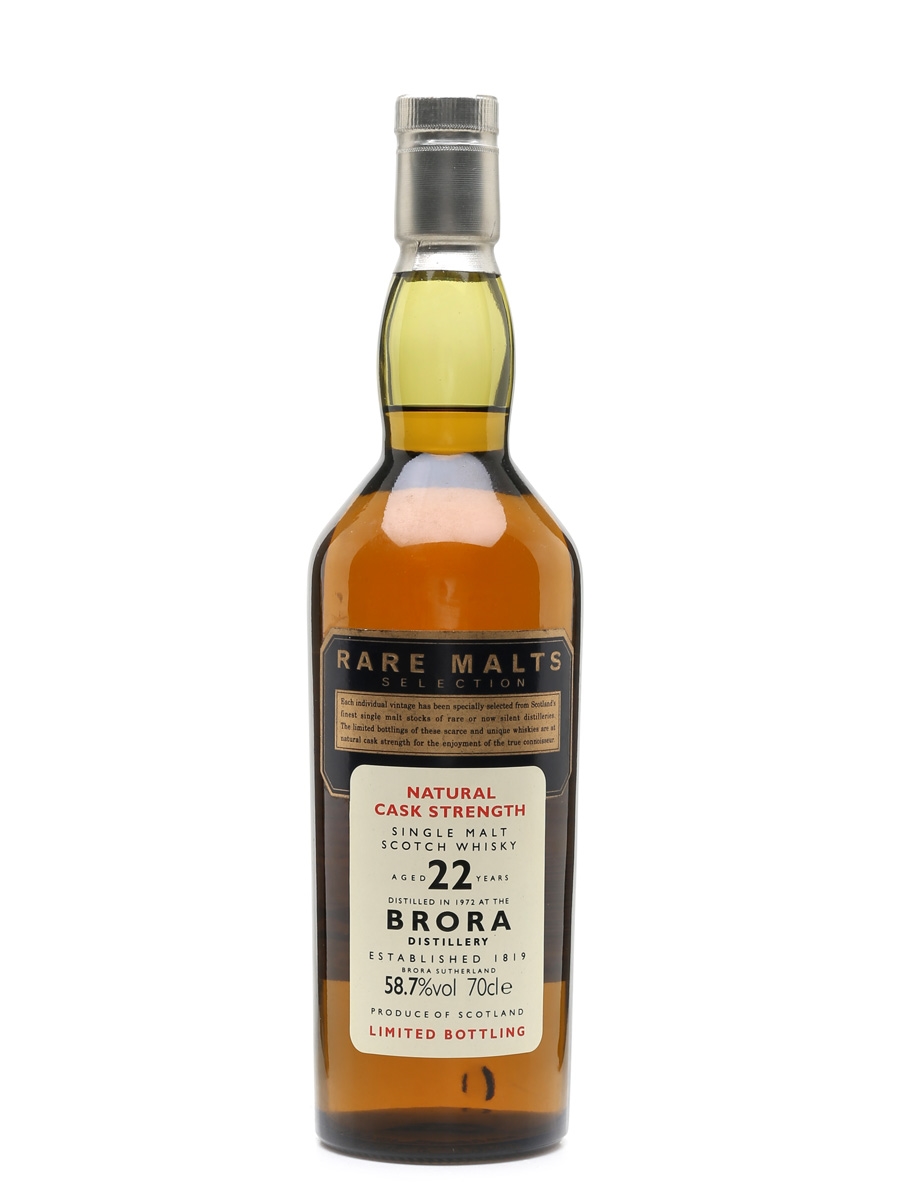 Brora 1972 22 Year Old Rare Malts Selection 70cl / 58.7%