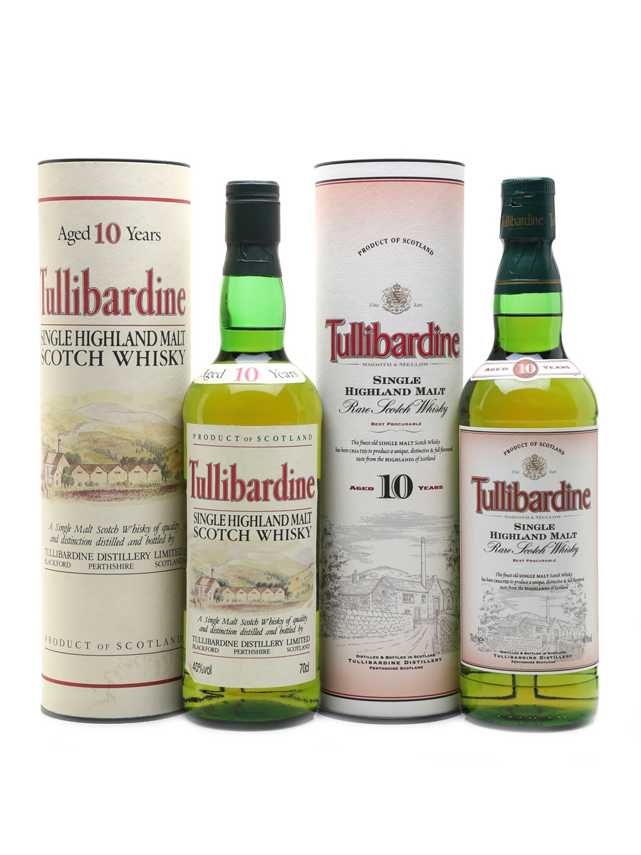 Tullibardine 10 Year Old Bottled 1990s 2 x 70cl / 40%