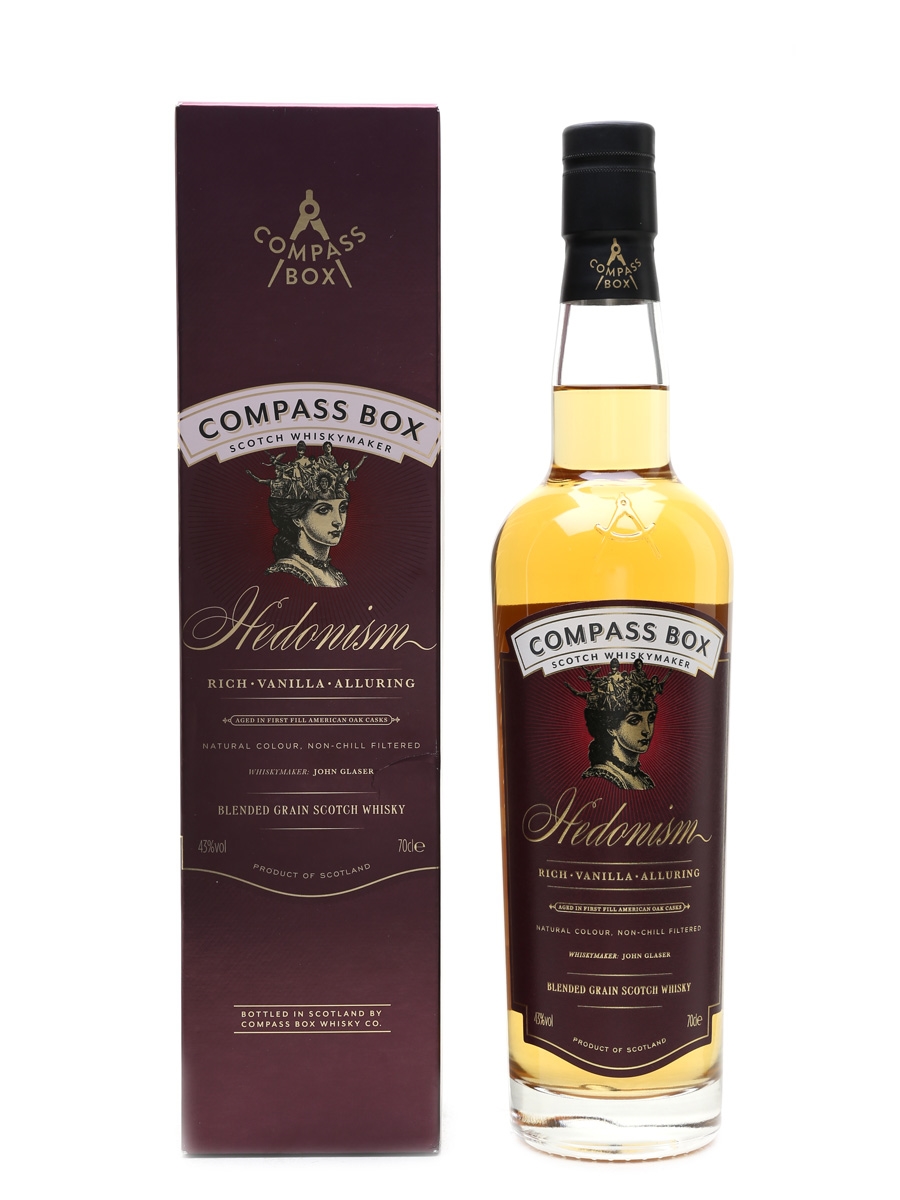 Compass Box Hedonism Bottled 2018 70cl / 43%