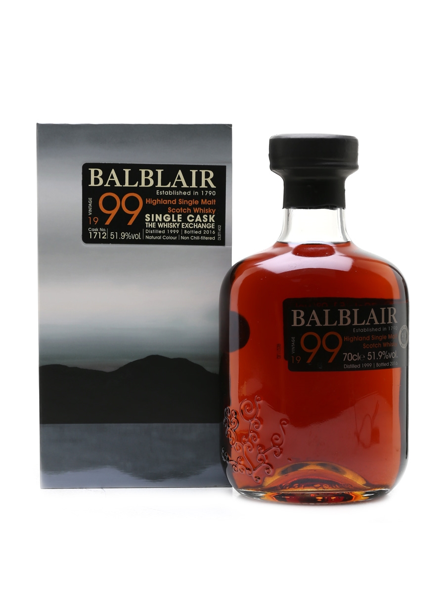 Balblair 1999 Bottled 2016 - The Whisky Exchange 70cl / 51.9%