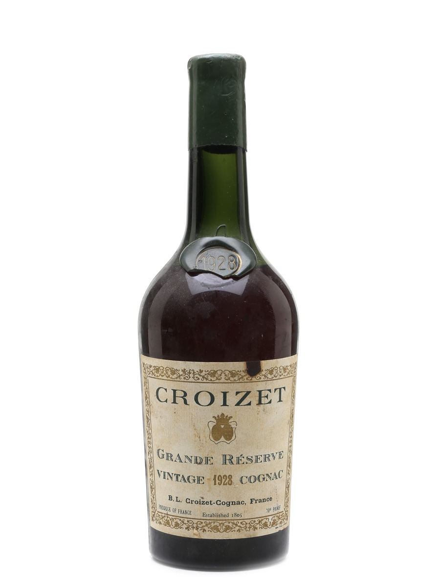 Croizet 1928 Grande Reserve Bottled 1960s 68cl / 40%