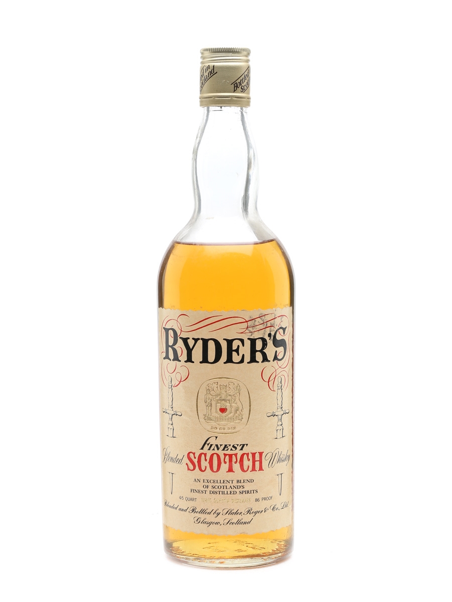 Ryder's Bottled 1960s 75cl
