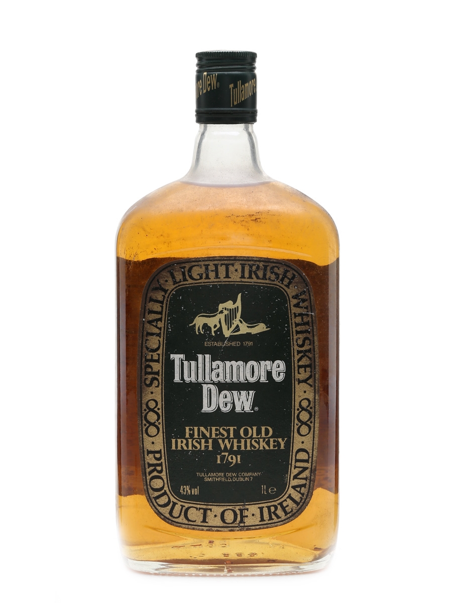 Tullamore Dew Bottled 1980s 100cl / 43%