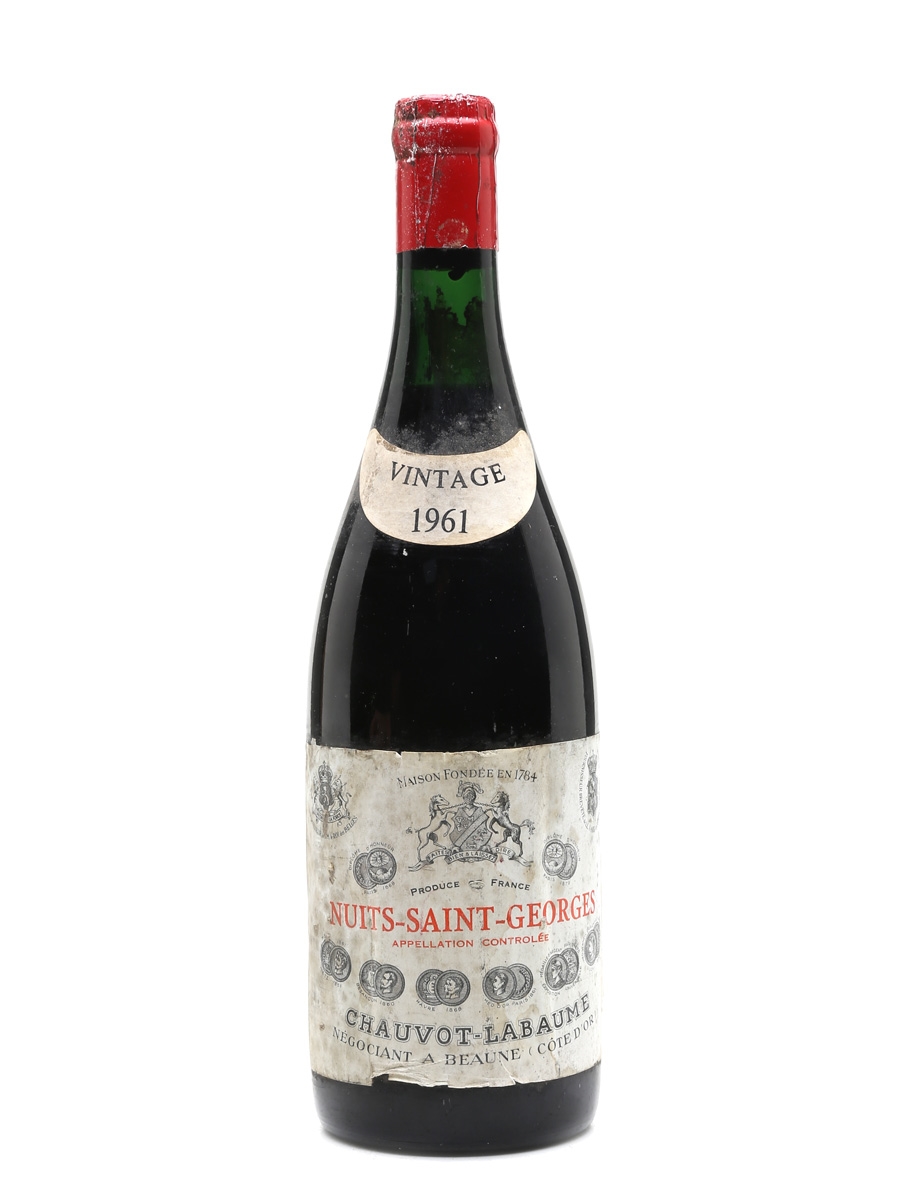 Nuits St Georges 1961 Chauvot Labaume 75cl
