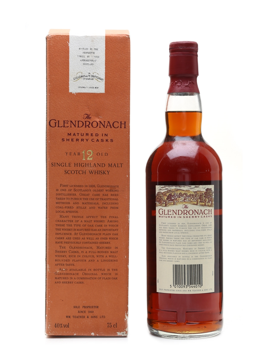 Glendronach 12 Year Old - Lot 47271 - Buy/Sell Highland