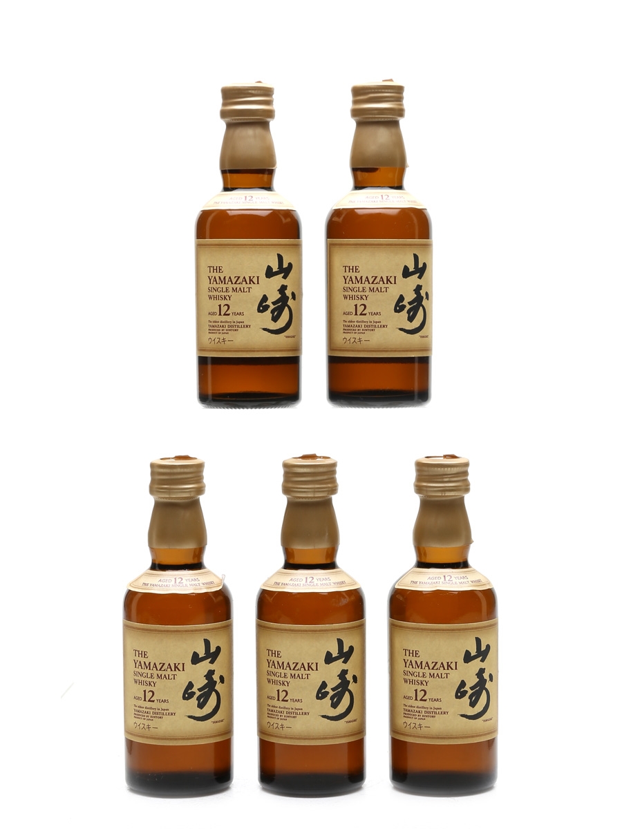 Yamazaki 12 Year Old 5 x 5cl / 43%