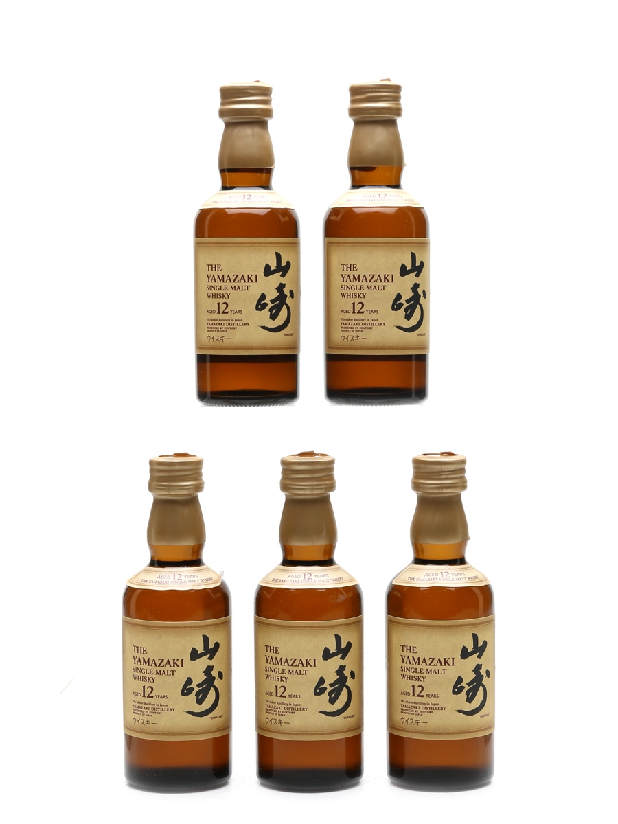 Yamazaki 12 Year Old  5 x 5cl / 43%