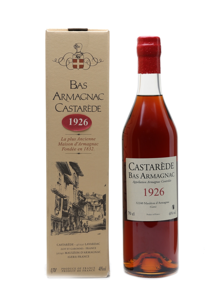 Castarede 1926 Armagnac  70cl / 40%