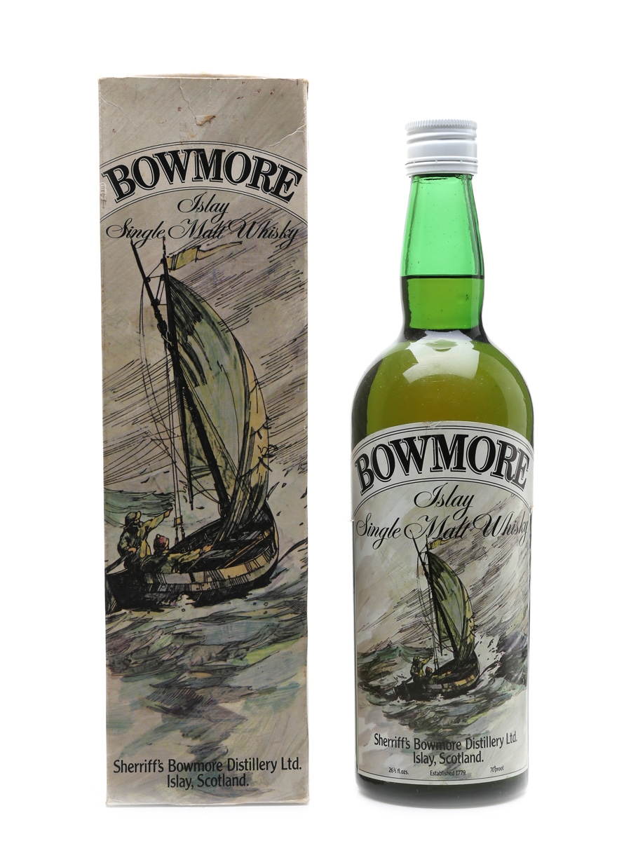 Bowmore Bottled 1970s - Sherriff's 75.7cl / 40%