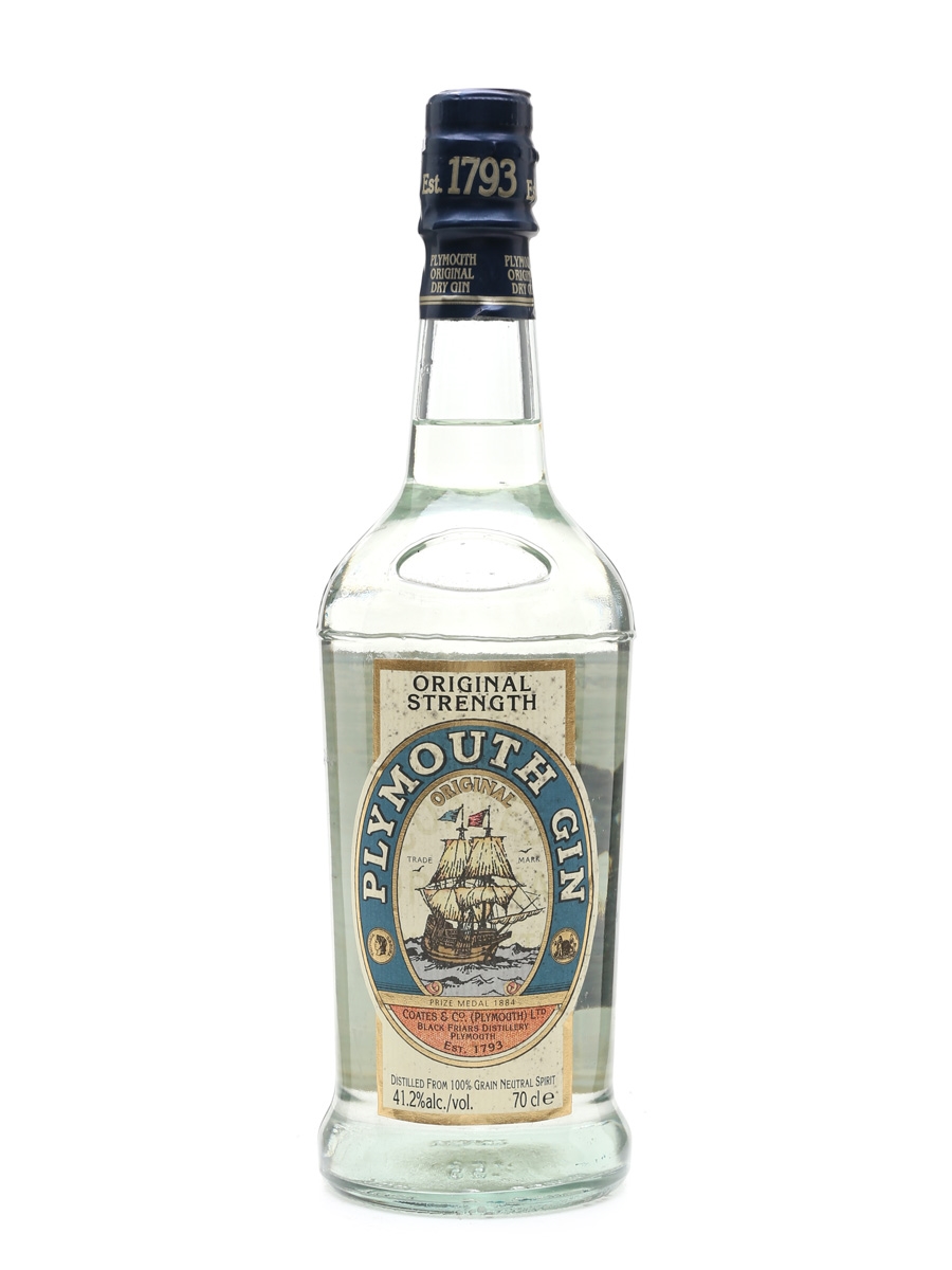 Coates & Co. Plymouth Gin Bottled 1990s - Original Strength 70cl / 41.2%