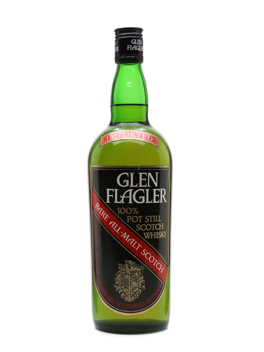 Glen Flagler Rare All Malt Bottled 1970s 100cl / 43%