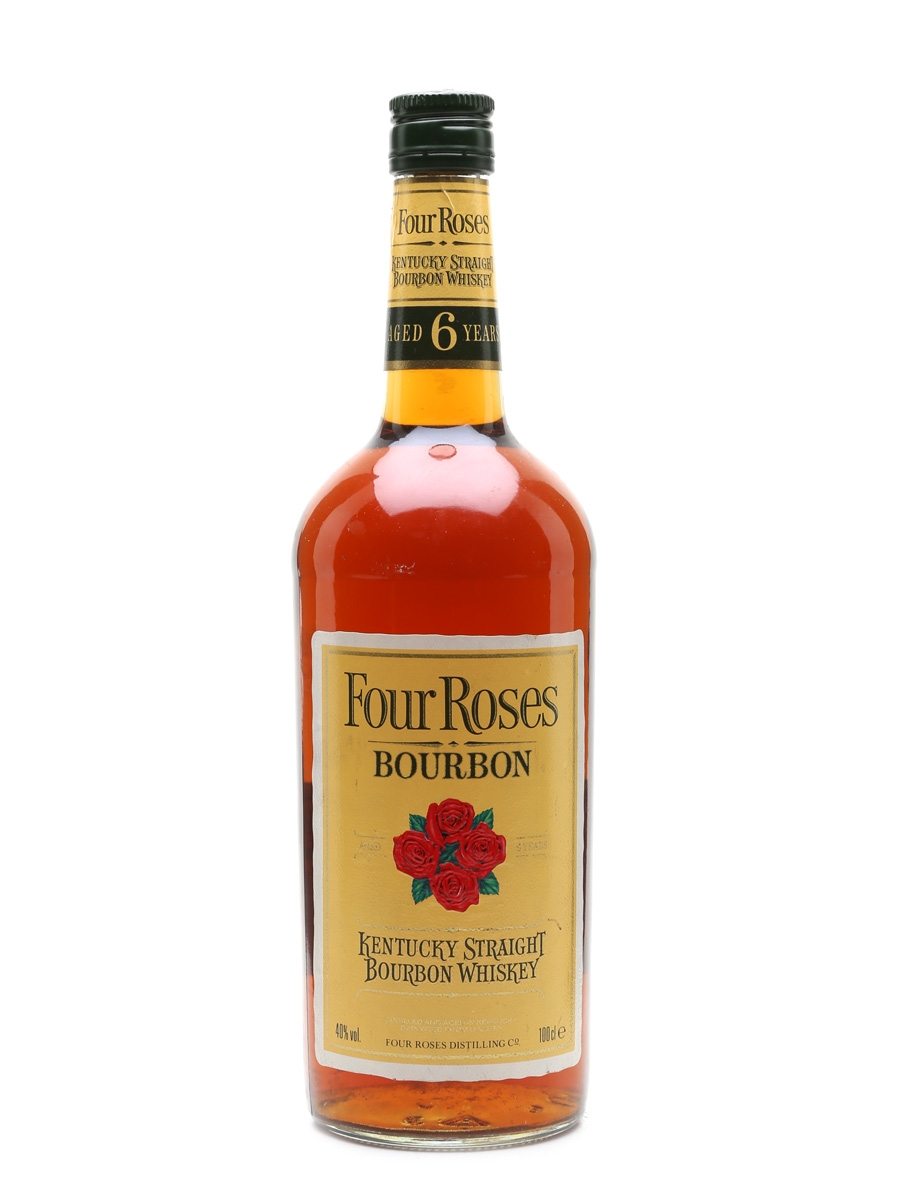 Four Roses 6 Year Old Bottled 1980s-1990s - Seagram 100cl / 40%