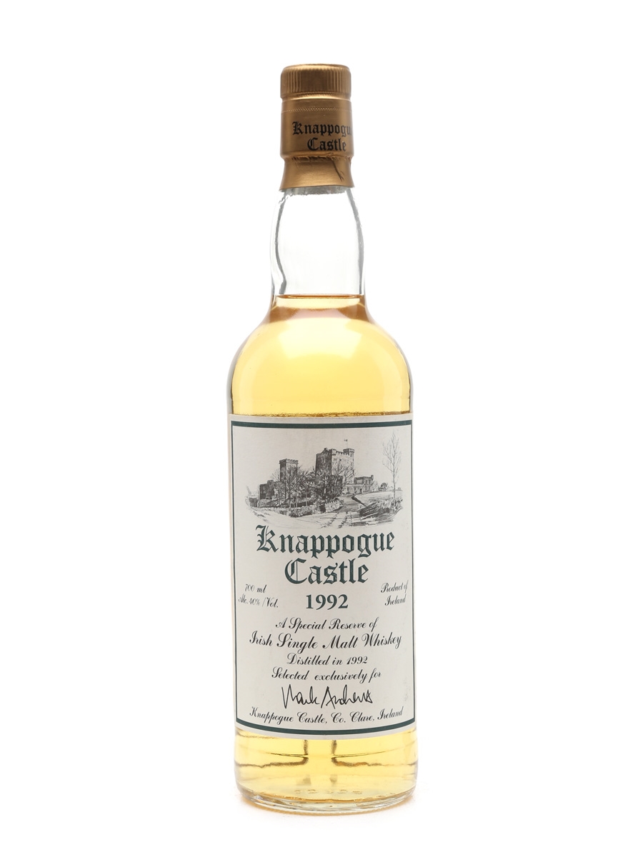 Knappogue Castle 1992 Bottled 1999 - Jim Murray 70cl / 40%