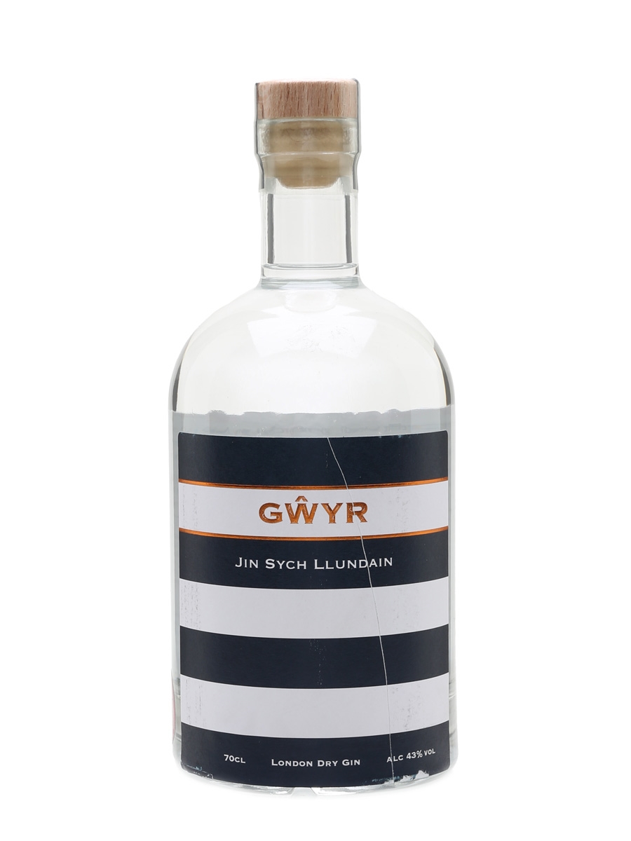 Gwyr Jin Sych Llundain Gower London Dry Gin 70cl / 43%