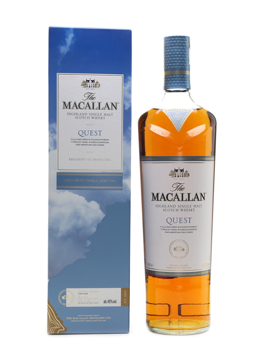 Macallan Quest Travel Retail 100cl / 40%