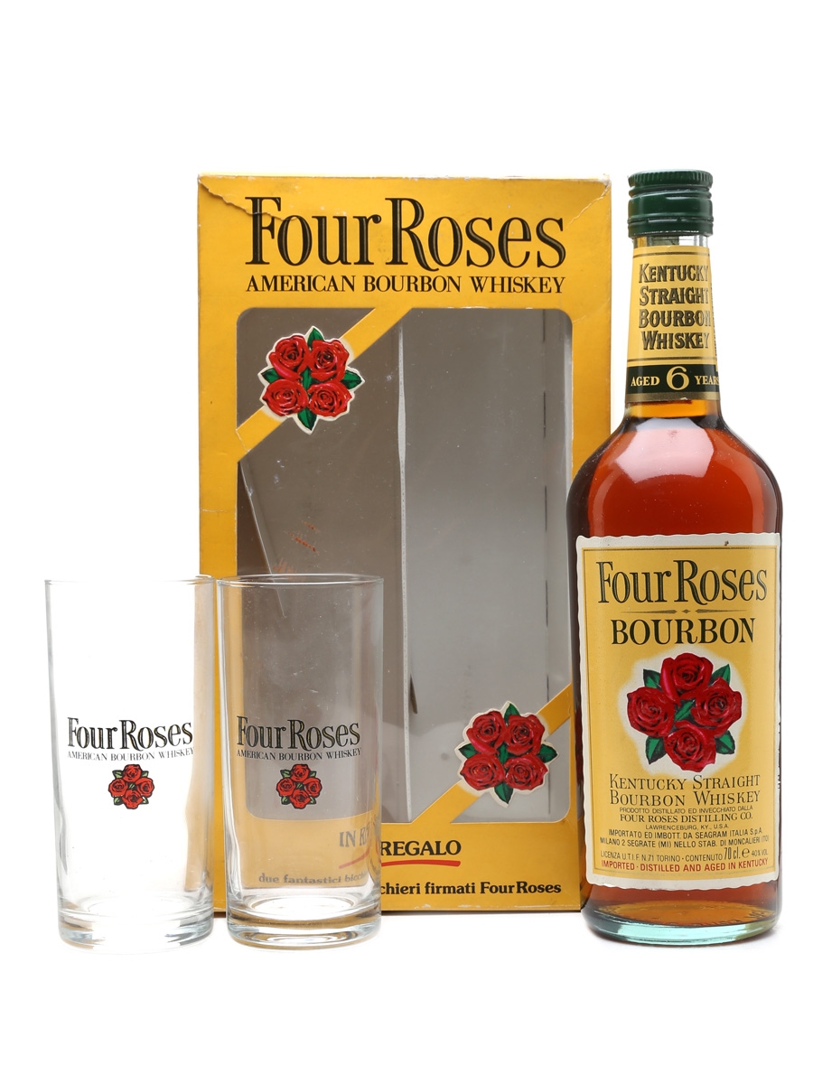 Four Roses 6 Year Old Glass Pack Lot 48178 Buy Sell Spirits Online