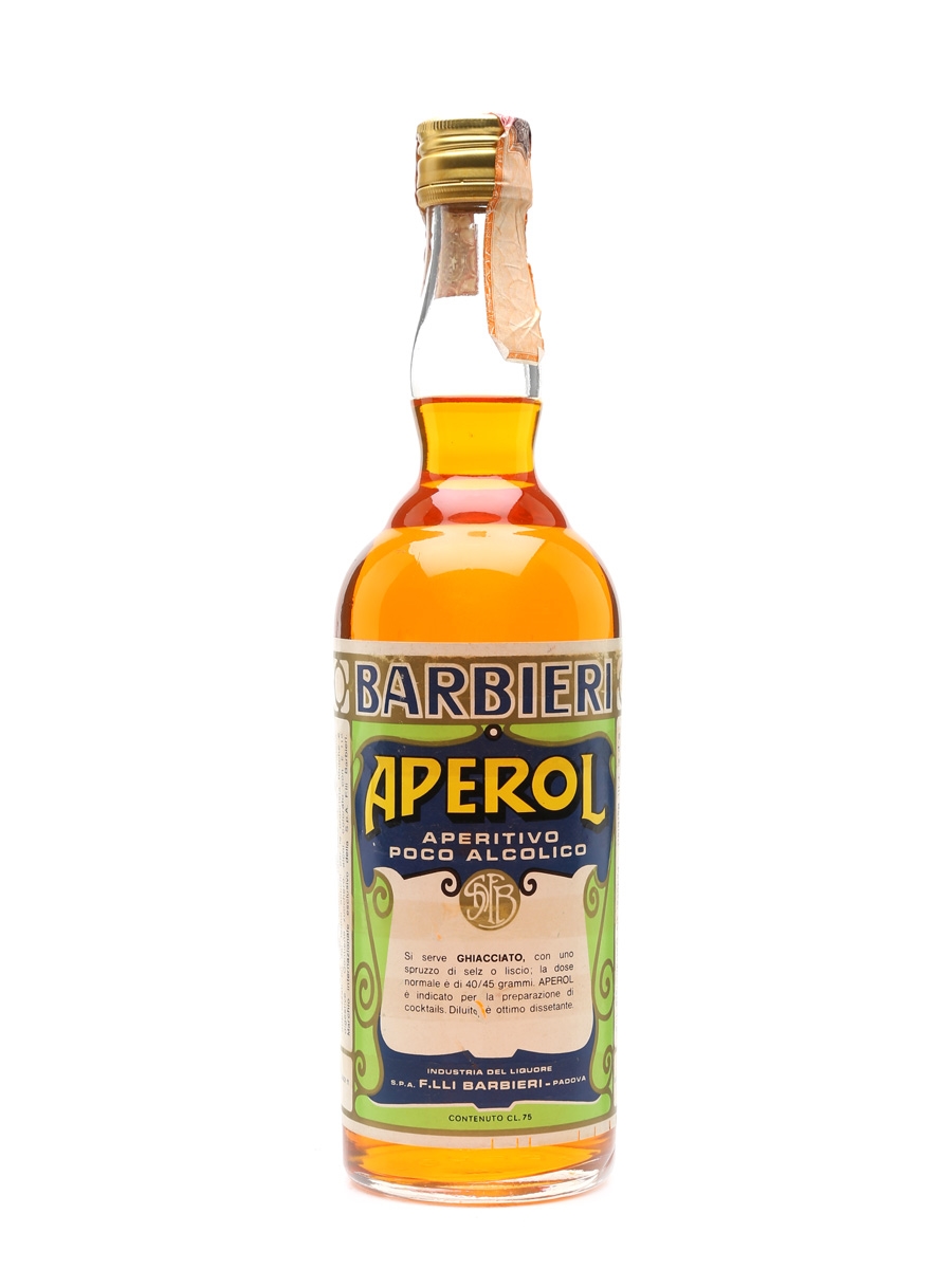 Aperol Barbieri Bottled 1970s 75cl / 11%