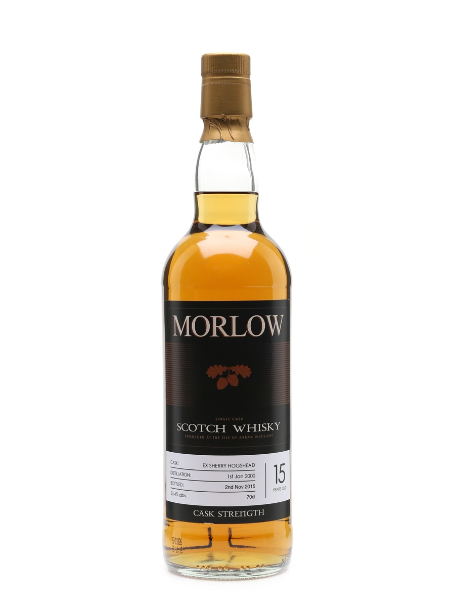 Arran 2000 Morlow Private Cask 15 Year Old Sherry Hogshead 70cl / 53.4%