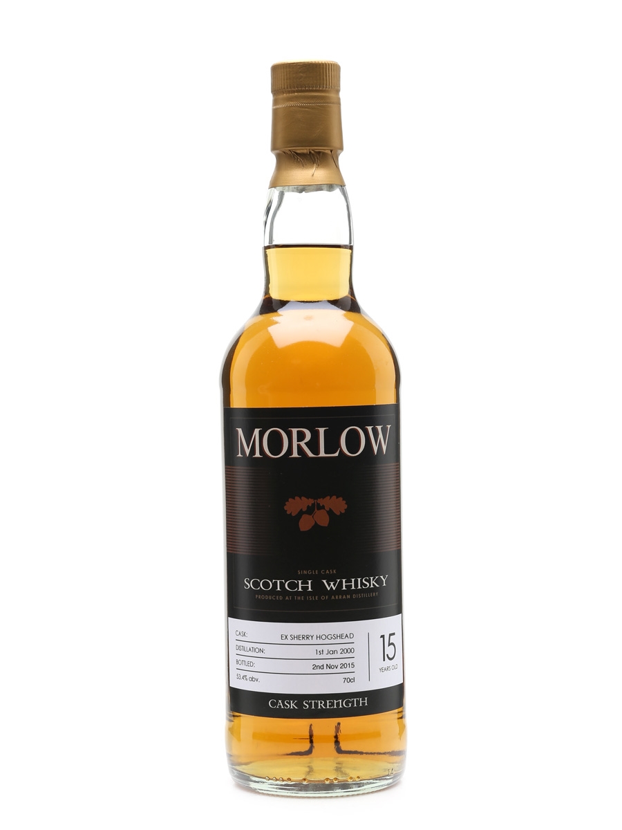 Arran 2000 Morlow Private Cask 15 Year Old Sherry Hogshead 70cl / 53.4%