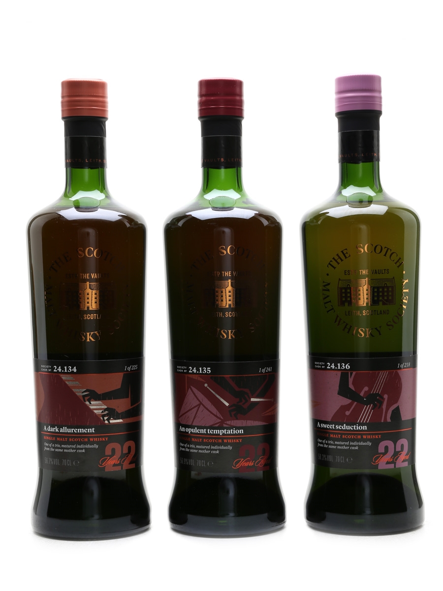SMWS 24 Jazz Trio In Perfect Harmony 35th Anniversary - Macallan 3 x 70cl