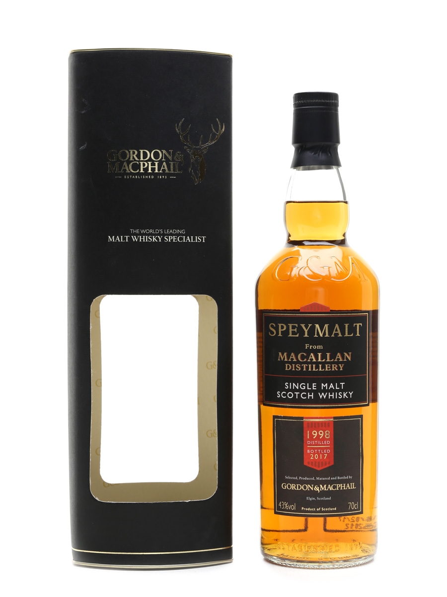 Macallan 1998 Speymalt Bottled 2017 - Gordon & MacPhail 70cl / 43%