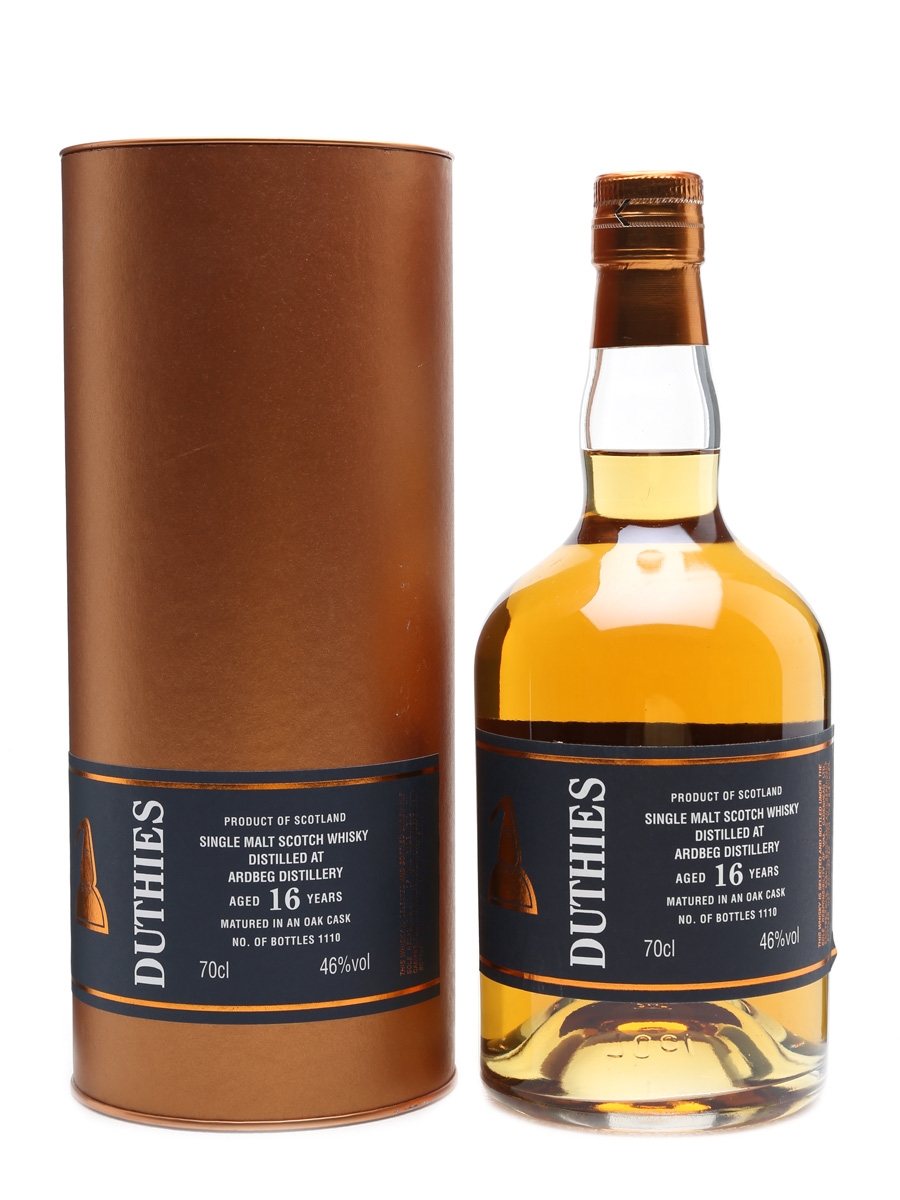 Ardbeg 16 Years Old Duthies 70cl  / 46%
