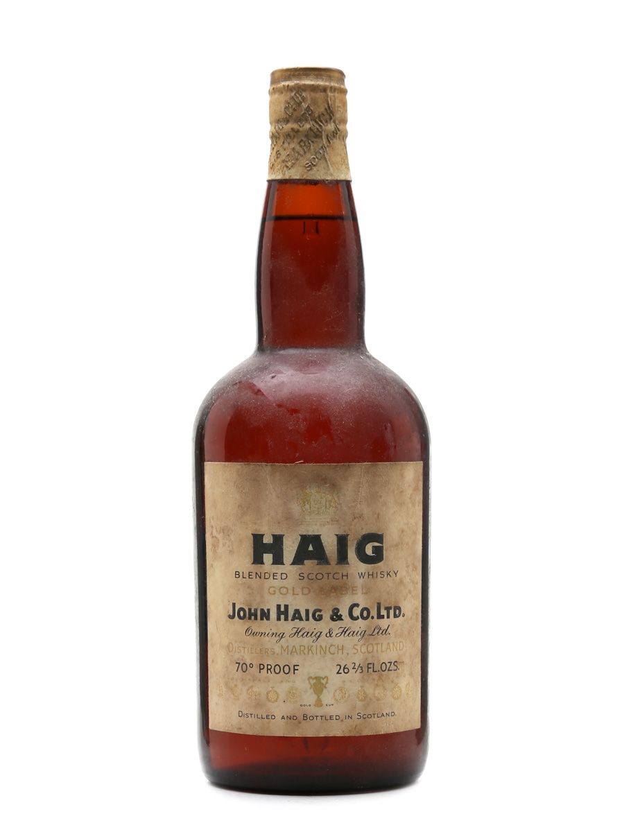 Haig Gold Label Spring Cap Bottled 1960s 75.7cl / 40%