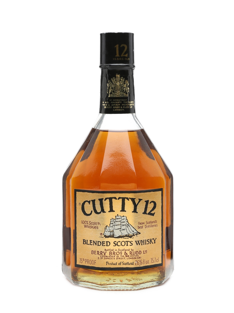 CUTTY 12 ブレンデッドスコッチウイスキー 特級12年 CUTTY12 Cutty 12 The 12 Year Old Scotch that Tastes Even Better