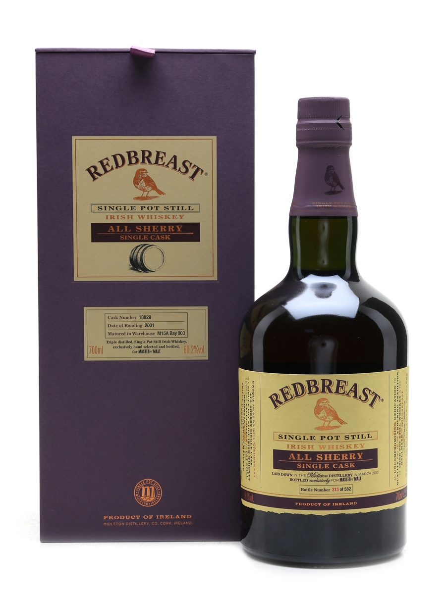 Redbreast 2001 Single Cask 16 Year Old - Master Of Malt 70cl / 60.2%