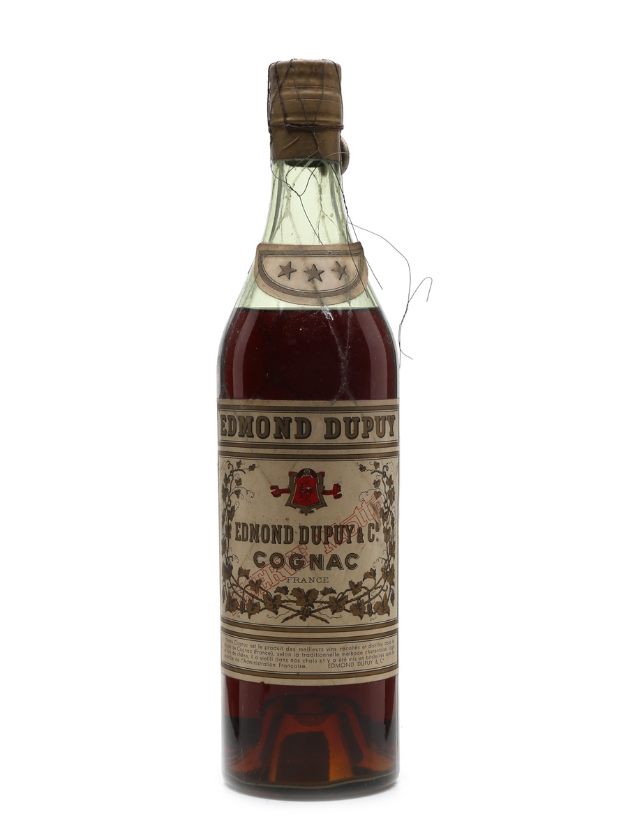 Edmond Dupuy 3 Star Bottled 1950s - Motta 72cl / 41%