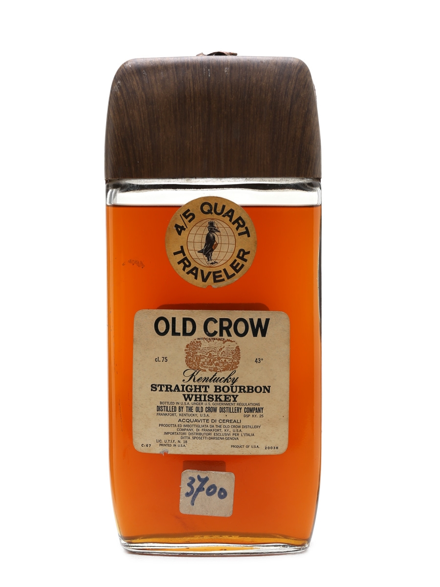 Old Crow Traveler Bottled 1960s 75.7cl / 40%
