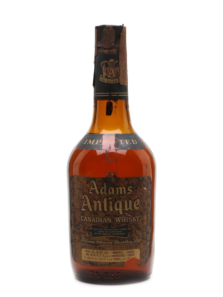 Adams Antique Bottled 1960s 75cl / 43%
