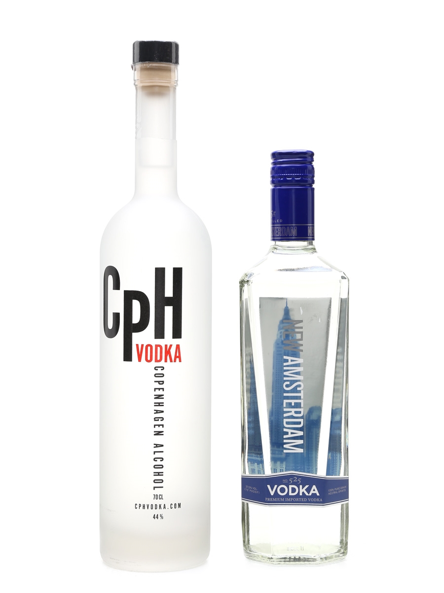 CpH & New Amsterdam Vodka  2 x 70cl