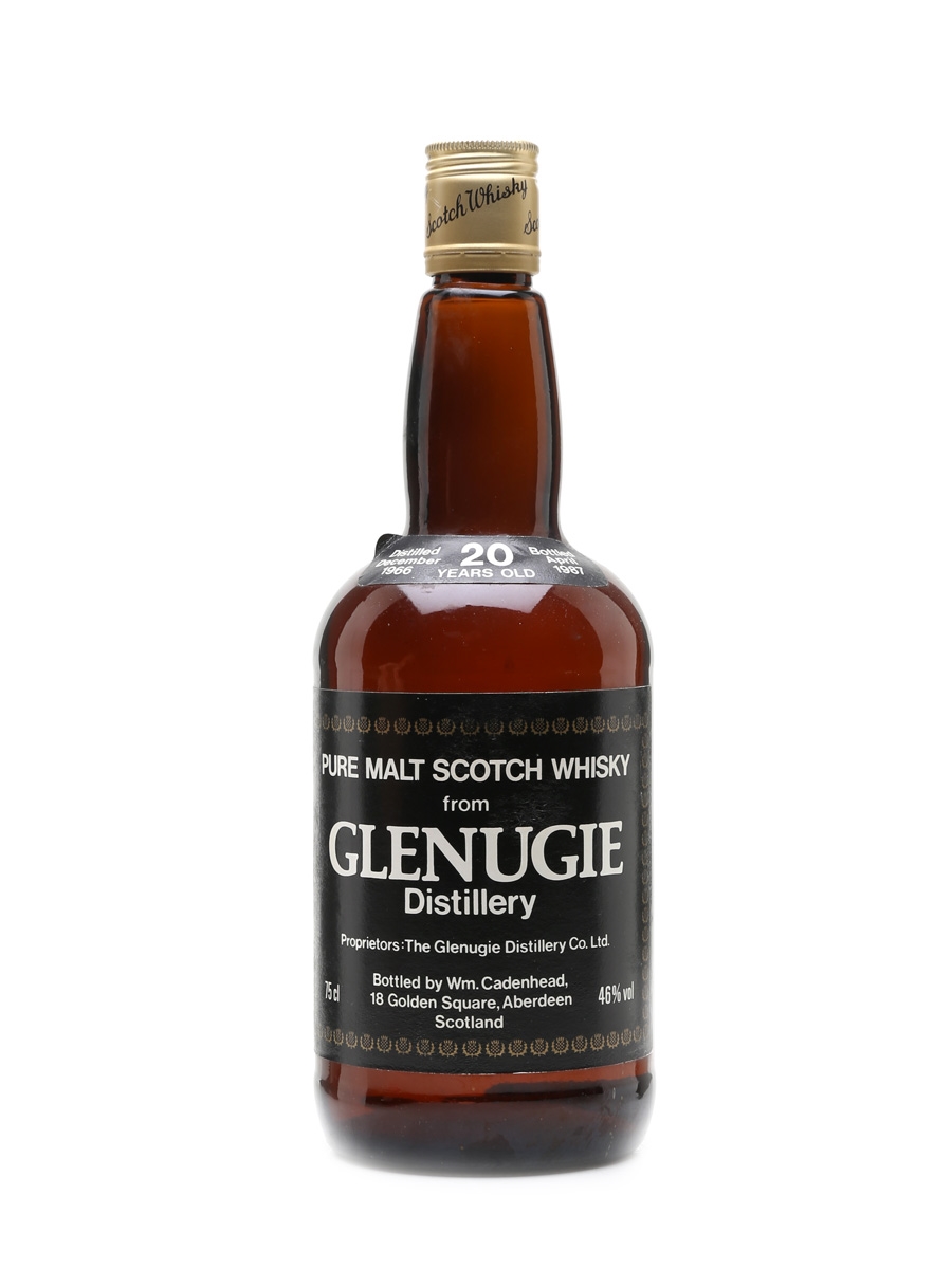 Glenugie 1966 20 Year Old Bottled 1987 - Cadenhead 'Dumpy' 75cl / 46%