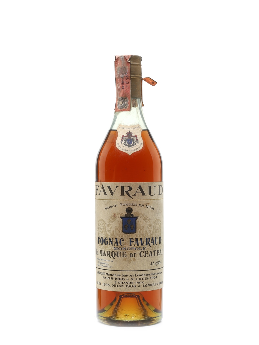 Favraud Monopole La Marque Du Chateau Bottled 1960s 73cl / 40%