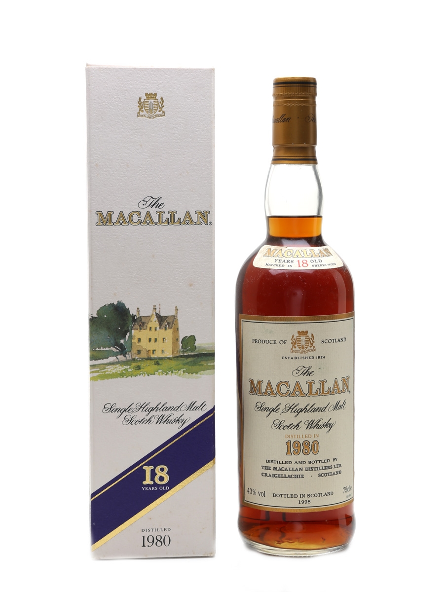 Macallan 1980 18 Year Old 75cl / 43%