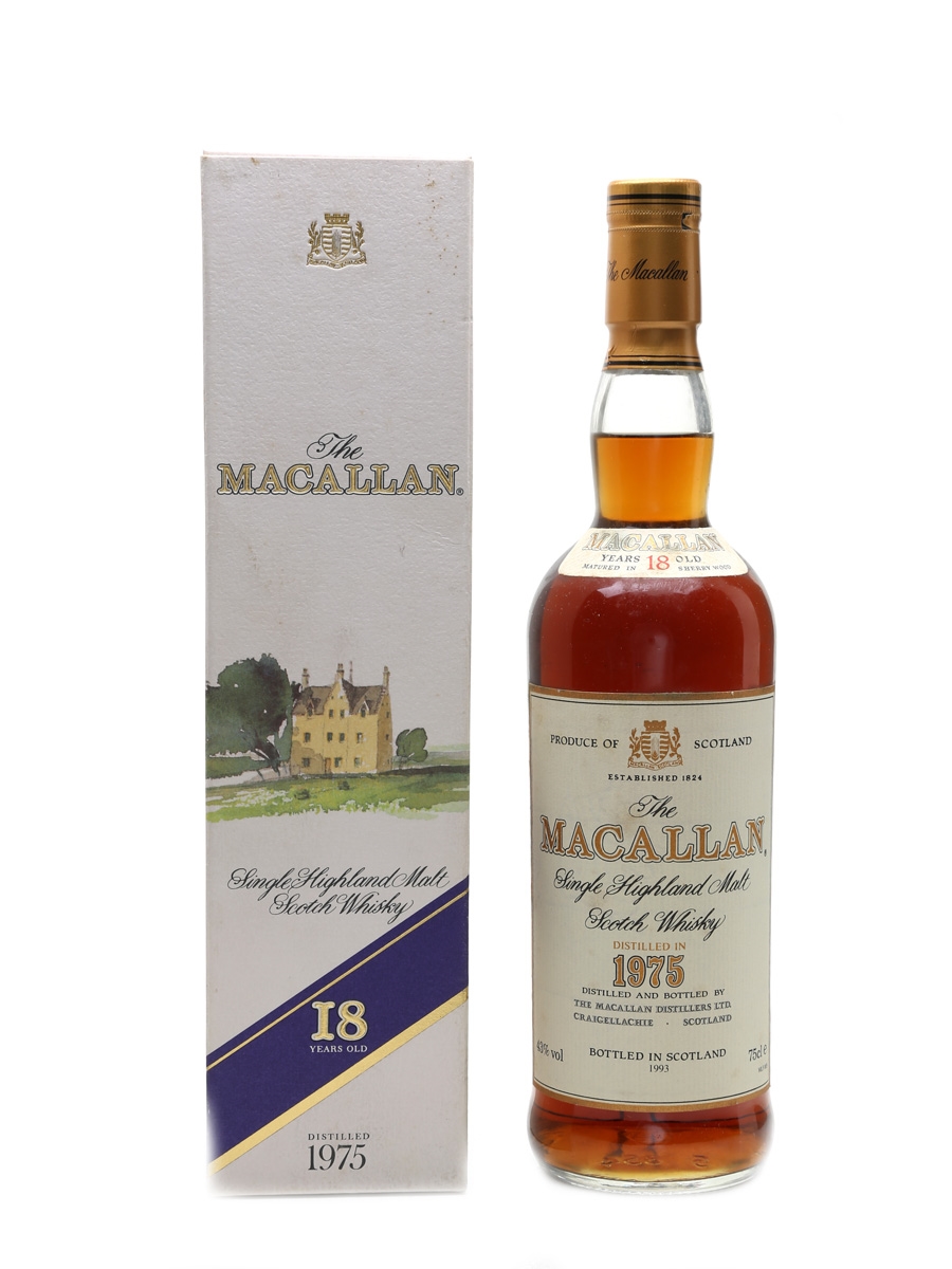 Macallan 1975 18 Year Old 75cl / 43%