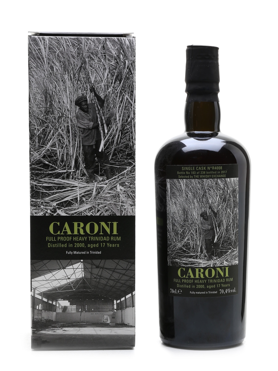 Caroni 2000 Full Proof Heavy Trinidad Rum 17 Year Old - The Whisky Exchange 70cl / 70.4%